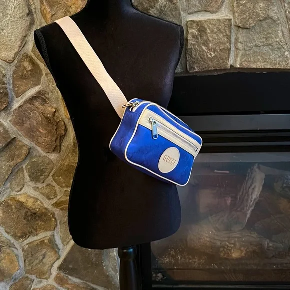 Gucci | Bags | Gucci Blue Off The Grid Belt Waist Bag With  display picture 2